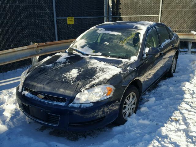 2G1WS583481233985 - 2008 CHEVROLET IMPALA POL BLUE photo 2