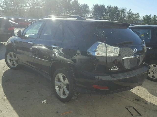 2T2HA31UX4C031220 - 2004 LEXUS RX 330 BLACK photo 3