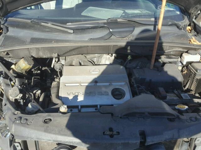 2T2HA31UX4C031220 - 2004 LEXUS RX 330 BLACK photo 7