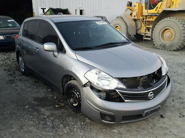 3N1BC1CP1BL493856 - 2011 NISSAN VERSA S GRAY photo 1