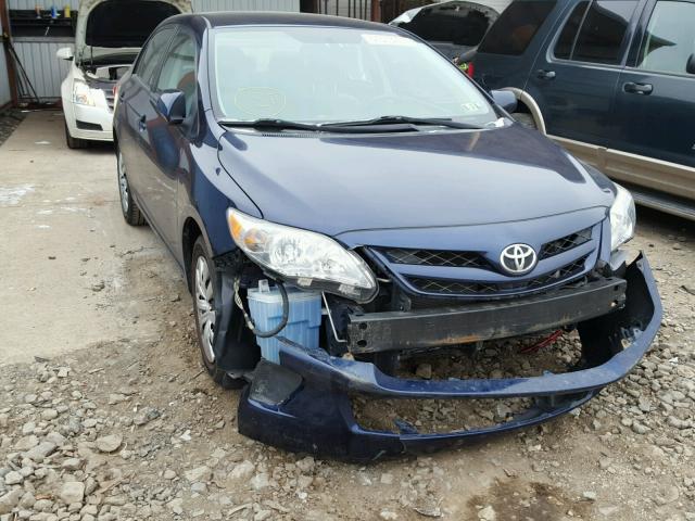 2T1BU4EE1CC847984 - 2012 TOYOTA COROLLA BA BLUE photo 1