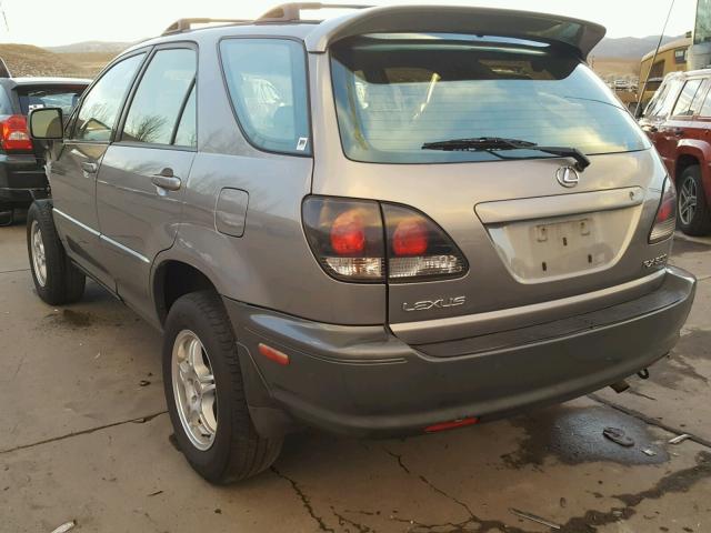 JT6HF10U8Y0116009 - 2000 LEXUS RX 300 GOLD photo 3