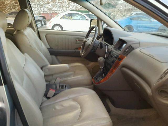 JT6HF10U8Y0116009 - 2000 LEXUS RX 300 GOLD photo 5