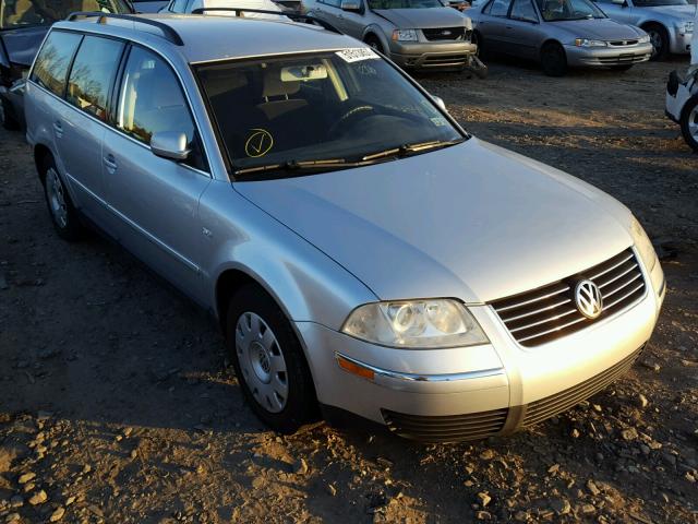 WVWND63B23E366186 - 2003 VOLKSWAGEN PASSAT GL SILVER photo 1