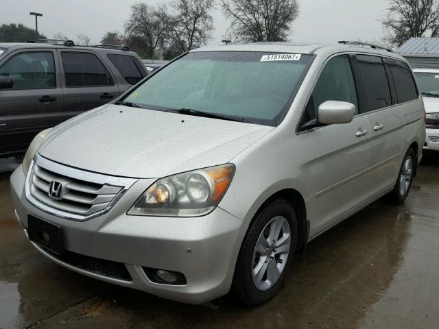 5FNRL38938B039889 - 2008 HONDA ODYSSEY TO SILVER photo 2