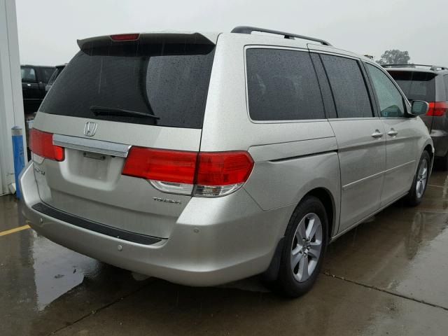 5FNRL38938B039889 - 2008 HONDA ODYSSEY TO SILVER photo 4