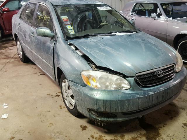 1NXBR32E56Z739841 - 2006 TOYOTA COROLLA CE TEAL photo 1