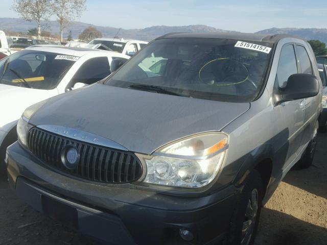 3G5DA03E44S559238 - 2004 BUICK RENDEZVOUS SILVER photo 2