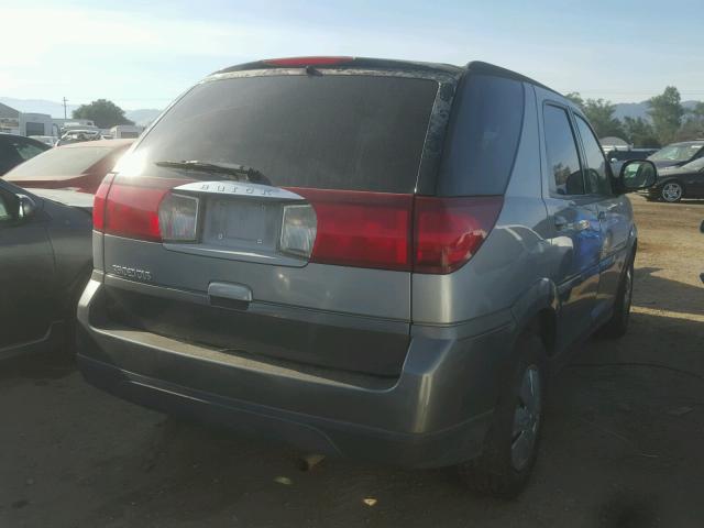 3G5DA03E44S559238 - 2004 BUICK RENDEZVOUS SILVER photo 4