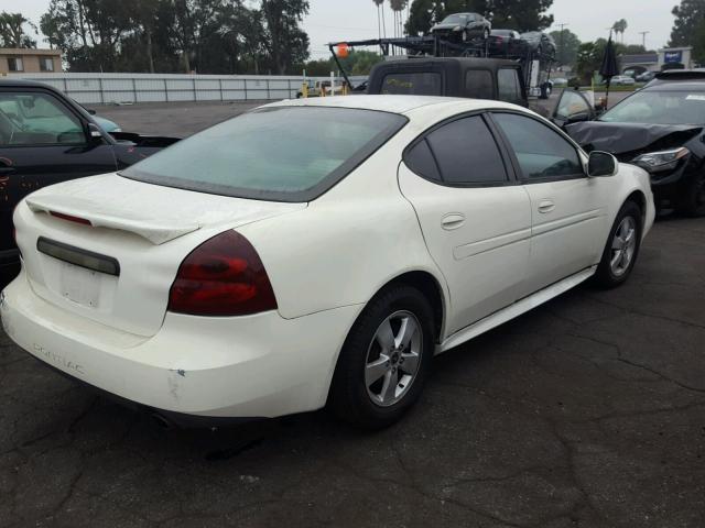 2G2WP522851193967 - 2005 PONTIAC GRAND PRIX თეთრი ფოტო 4
