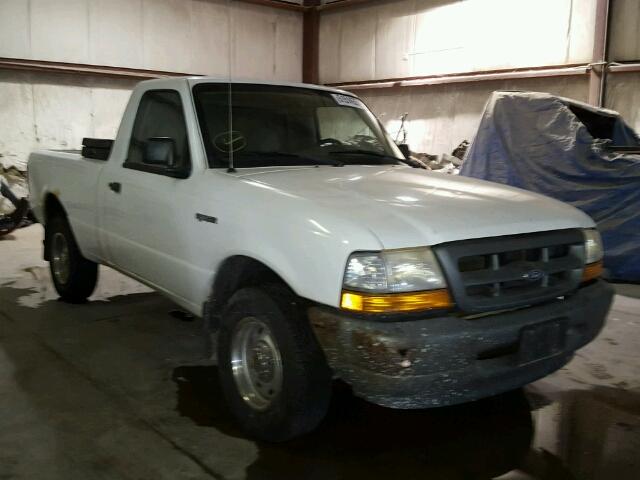 1FTYR10C1YPB40635 - 2000 FORD RANGER WHITE photo 1