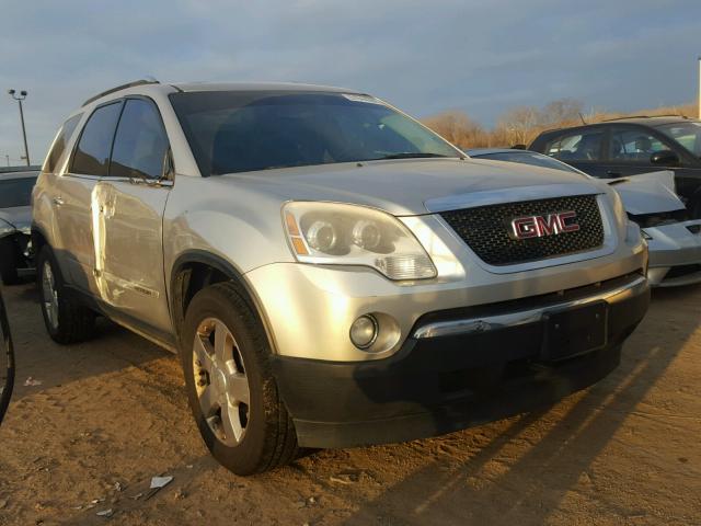 1GKEV33768J283354 - 2008 GMC ACADIA SLT SILVER photo 1