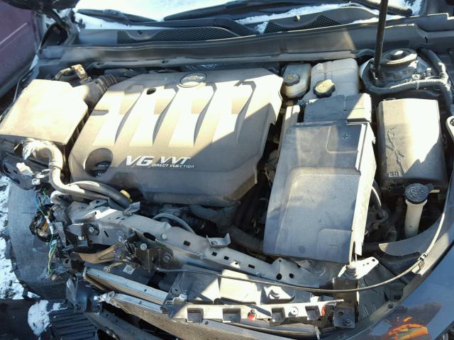 2G1125S36E9284629 - 2014 CHEVROLET IMPALA LT BLACK photo 7