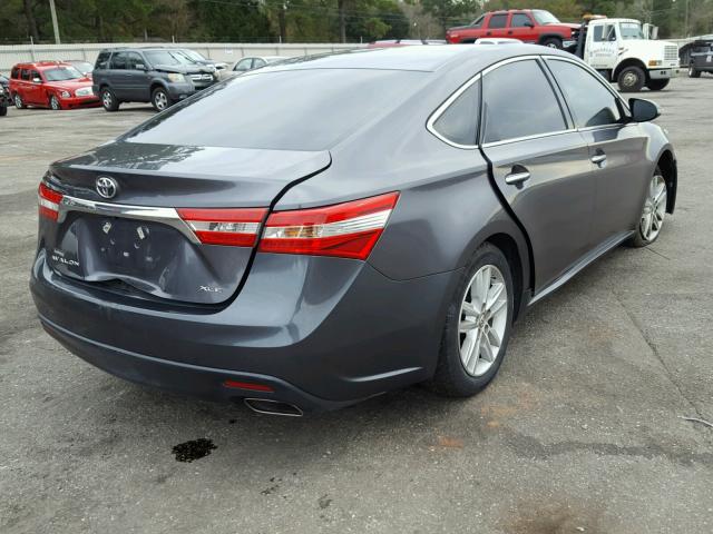 4T1BK1EB8DU042574 - 2013 TOYOTA AVALON BAS GRAY photo 4
