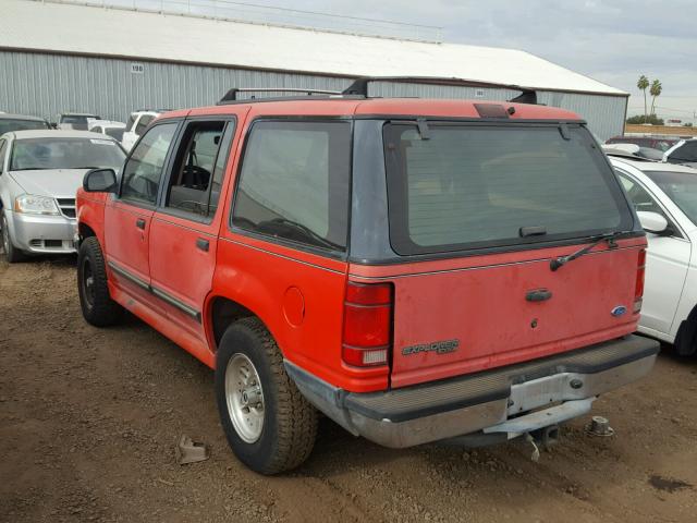 1FMDU34X3RUD37181 - 1994 FORD EXPLORER RED photo 3