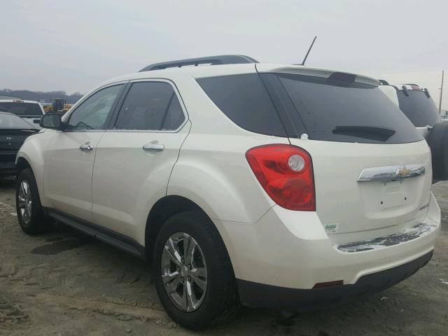 1GNALBEK7FZ128748 - 2015 CHEVROLET EQUINOX LT WHITE photo 3