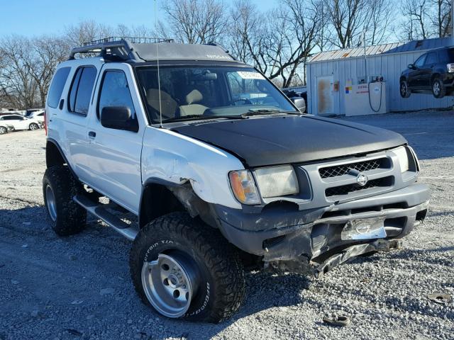 5N1ED28Y1YC505194 - 2000 NISSAN XTERRA XE WHITE photo 1