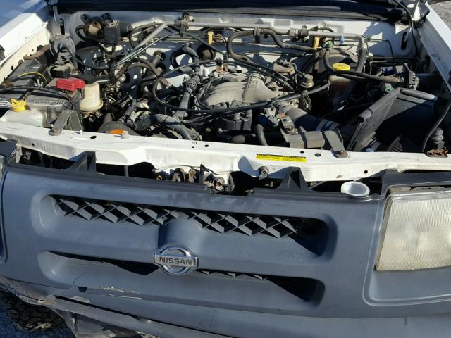 5N1ED28Y1YC505194 - 2000 NISSAN XTERRA XE WHITE photo 7