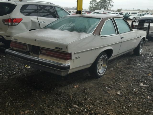 4B27C6L123780 - 1976 BUICK SKYLARK CREAM photo 4