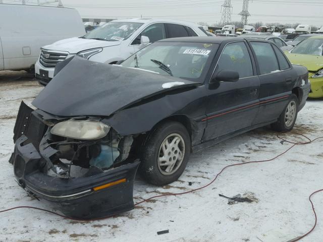 1G2NE52T9TM535292 - 1996 PONTIAC GRAND AM S შავი ფოტო 2