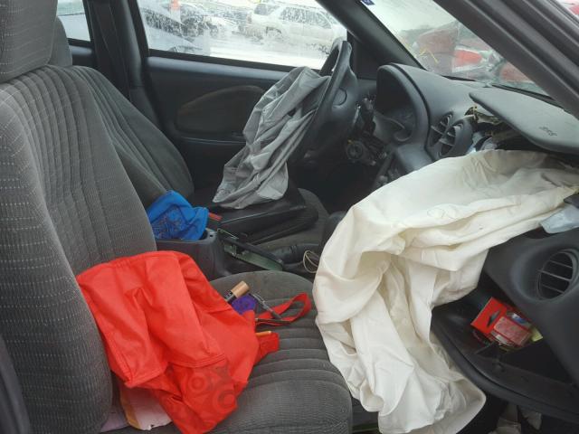 1G2NE52T9TM535292 - 1996 PONTIAC GRAND AM S შავი ფოტო 5