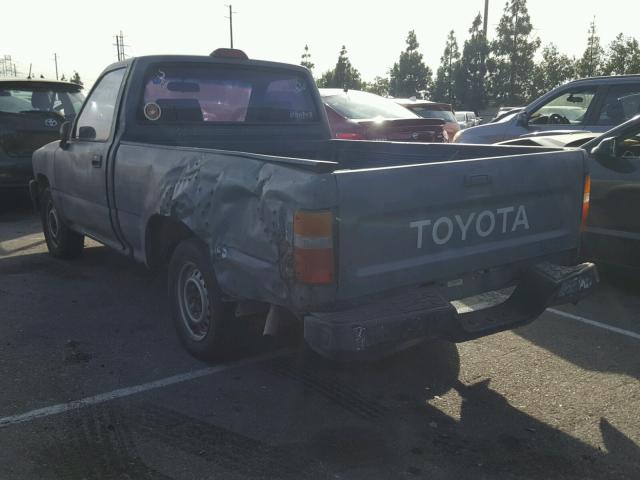 4TARN81A9RZ179433 - 1994 TOYOTA PICKUP 1/2 GRAY photo 3