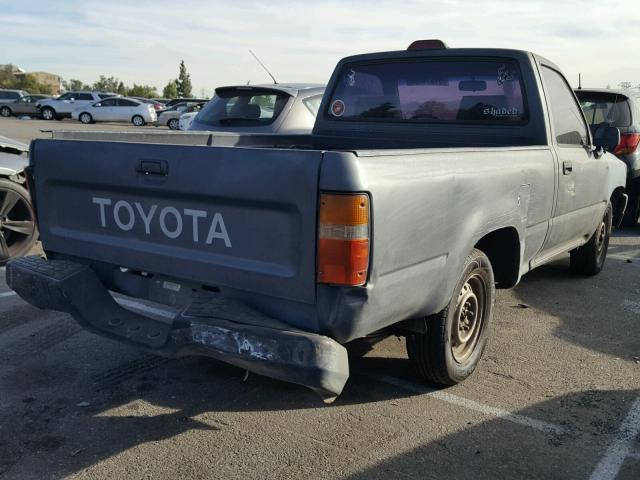 4TARN81A9RZ179433 - 1994 TOYOTA PICKUP 1/2 GRAY photo 4