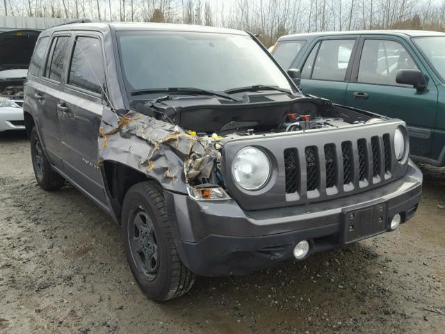 1C4NJRBB6GD544687 - 2016 JEEP PATRIOT SP CHARCOAL photo 1