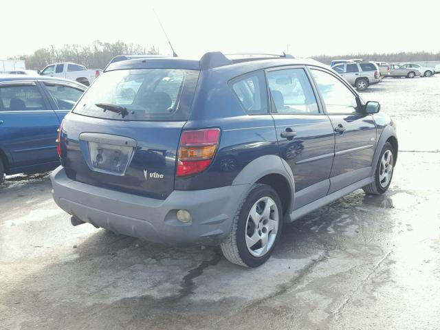 5Y2SL63835Z477979 - 2005 PONTIAC VIBE BLUE photo 4