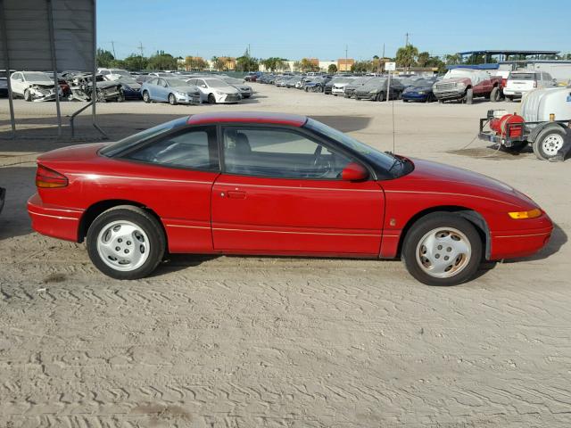 1G8ZH1273TZ225992 - 1996 SATURN SC2 RED photo 9