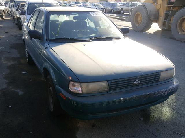 1N4EB31P9RC884132 - 1994 NISSAN SENTRA E GREEN photo 1