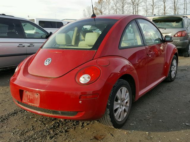 3VWPW31C28M504353 - 2008 VOLKSWAGEN NEW BEETLE 红色 照片 4