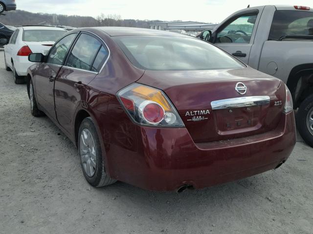 1N4AL2APXCN542593 - 2012 NISSAN ALTIMA BAS BURGUNDY photo 3