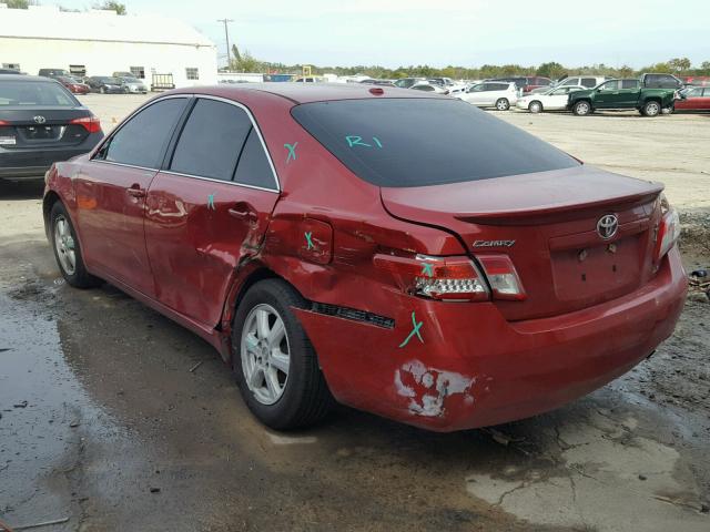 4T1BF3EK6AU035358 - 2010 TOYOTA CAMRY BASE RED photo 3