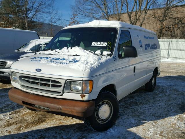 1FTRE14281HB51889 - 2001 FORD ECONOLINE WHITE photo 2