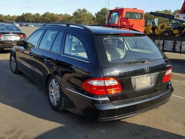 WDBUH82J75X176412 - 2005 MERCEDES-BENZ E 320 4MAT BLACK photo 3