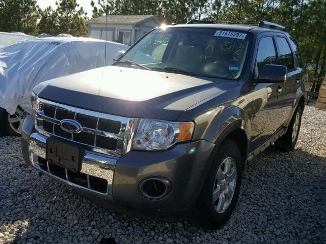 1FMCU0EGXCKB11697 - 2012 FORD ESCAPE LIM GRAY photo 2