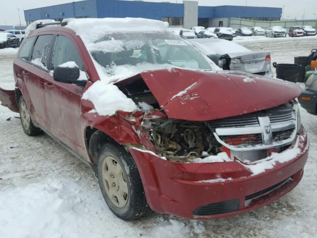 3D4GG47B59T150388 - 2009 DODGE JOURNEY SE RED photo 1