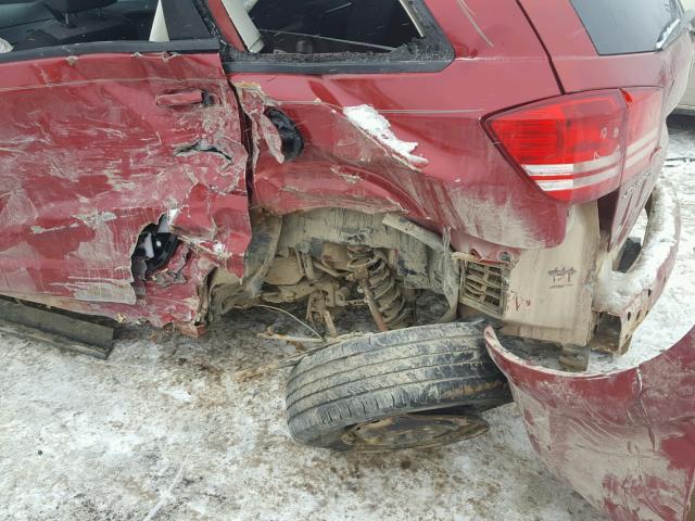 3D4GG47B59T150388 - 2009 DODGE JOURNEY SE RED photo 9