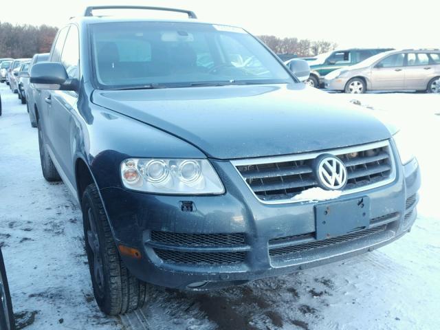 WVGBC77LX4D048351 - 2004 VOLKSWAGEN TOUAREG 3. BLUE photo 1