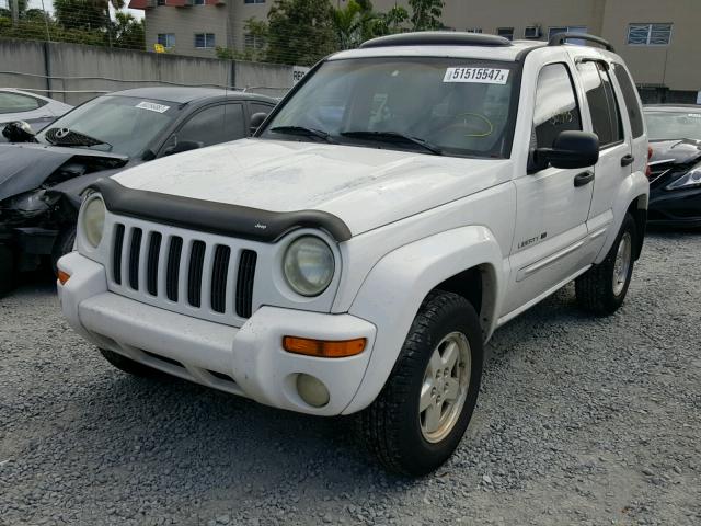 1J4GK58K52W259363 - 2002 JEEP LIBERTY LI WHITE photo 2