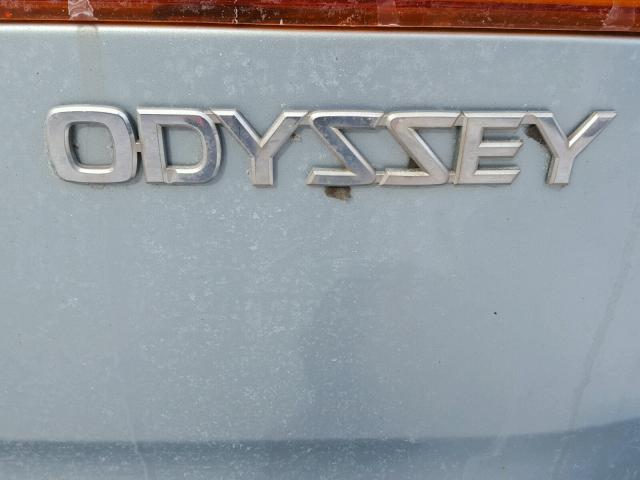 5FNRL189X3B103410 - 2003 HONDA ODYSSEY EX BLUE photo 9