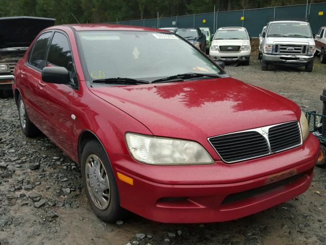 JA3AJ26E83U071460 - 2003 MITSUBISHI LANCER ES RED photo 1