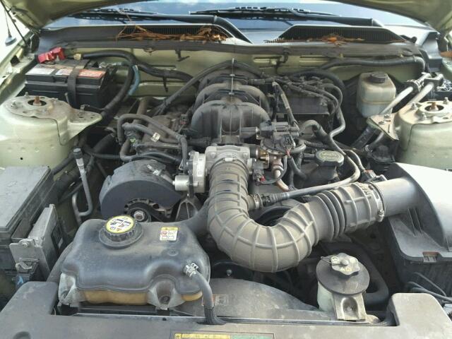 1ZVFT84N855234951 - 2005 FORD MUSTANG GREEN photo 7