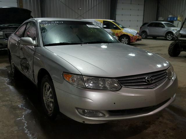 2T1CE22P83C023072 - 2003 TOYOTA CAMRY SOLA SILVER photo 1