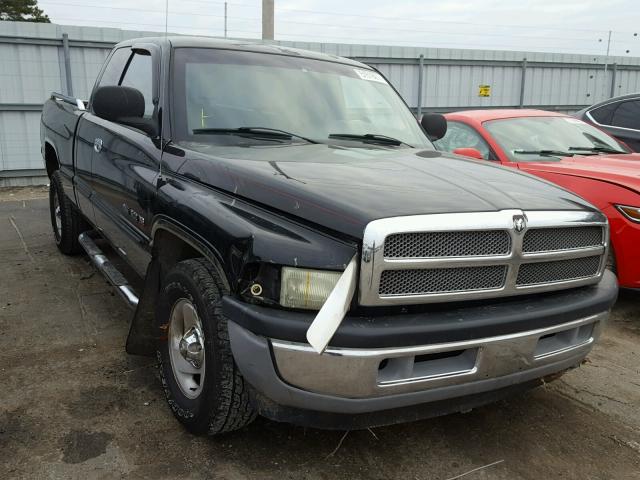 3B7HC13Y01G783108 - 2001 DODGE RAM 1500 BLACK photo 1