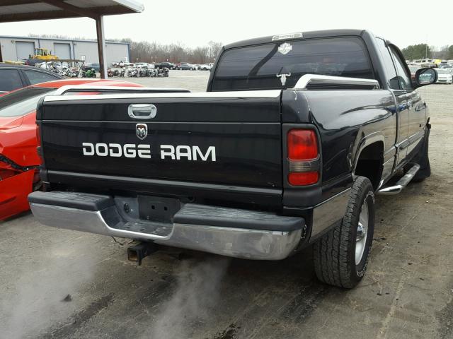 3B7HC13Y01G783108 - 2001 DODGE RAM 1500 BLACK photo 4