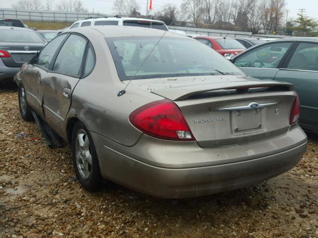 1FAFP55S23A145901 - 2003 FORD TAURUS SES TAN photo 3