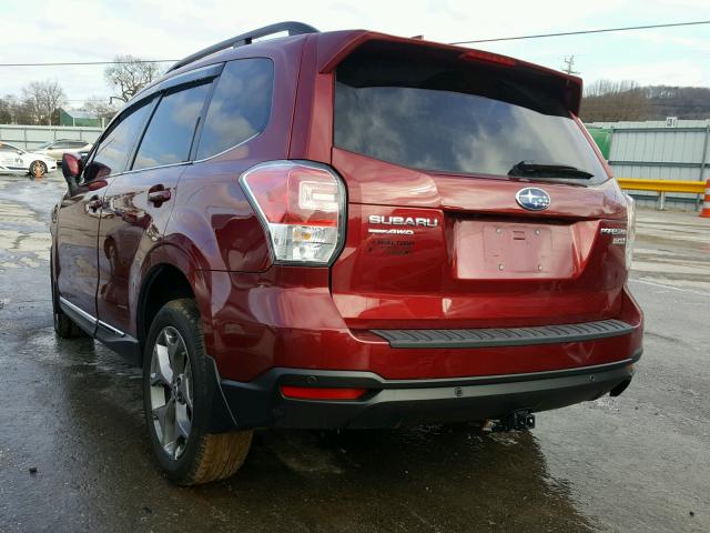 JF2SJAWC5HH426682 - 2017 SUBARU FORESTER 2 MAROON photo 3