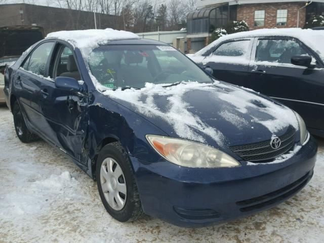 4T1BE32K43U669360 - 2003 TOYOTA CAMRY LE BLUE photo 1